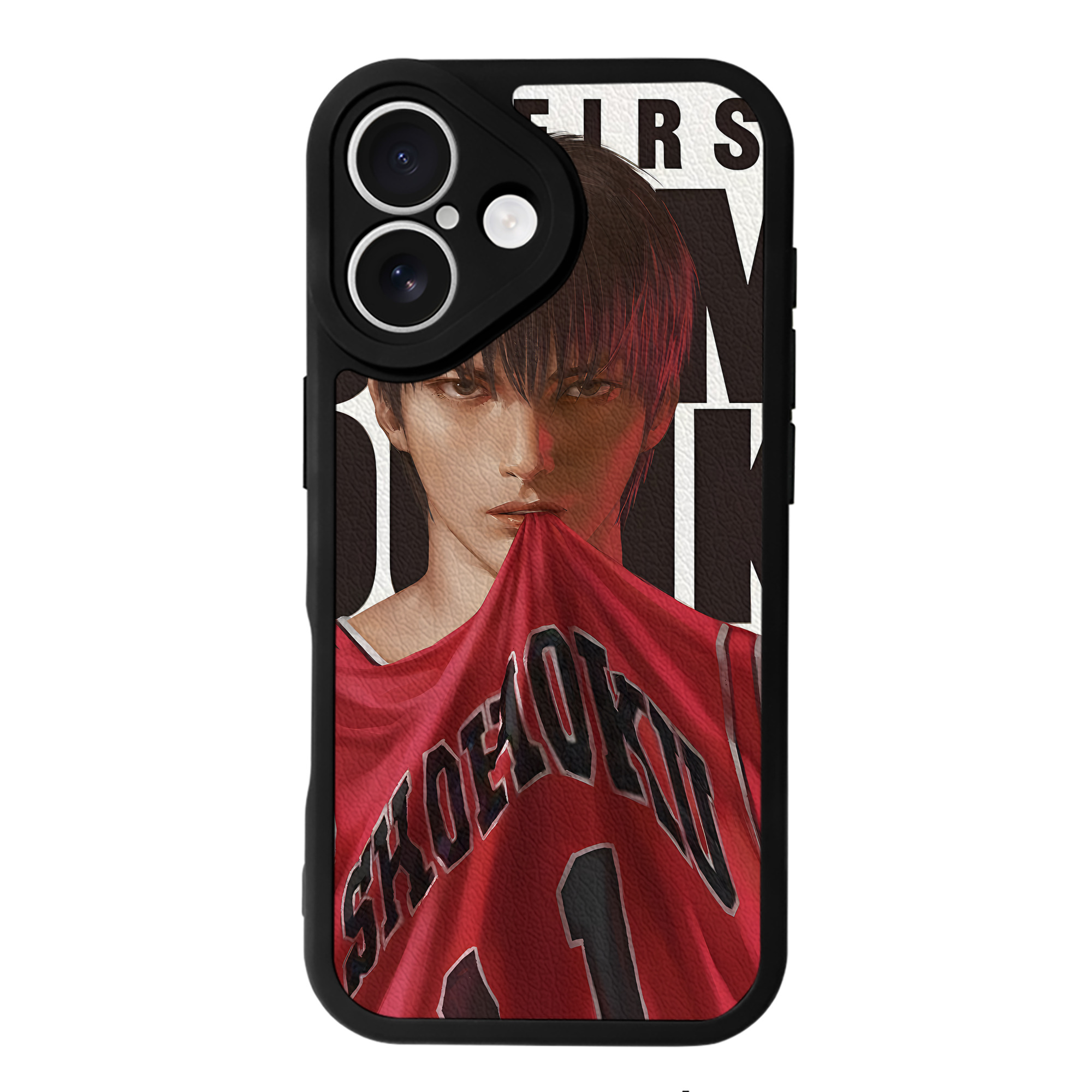 （画像用） SLAM DUNK／スラムダンク 【iPhone 16シリーズ対応】シリコンスマホケース（レザー調） 材質：シリコン